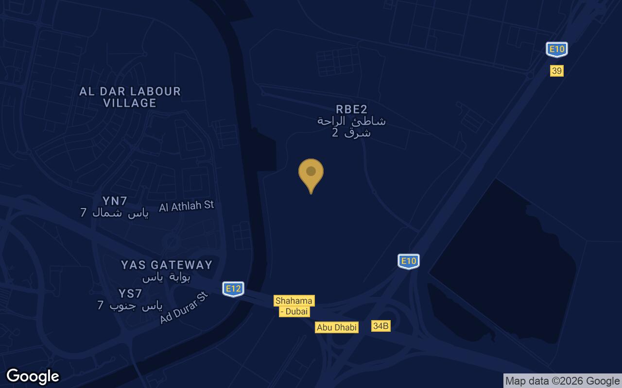 Map of The Terraces at Sobha City in Abu Dhabi