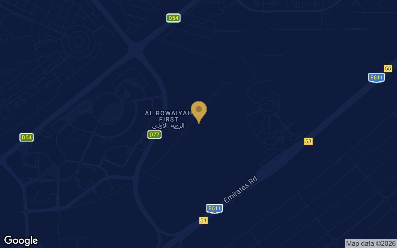 Map of Tilal Binghatti in Al Warsan