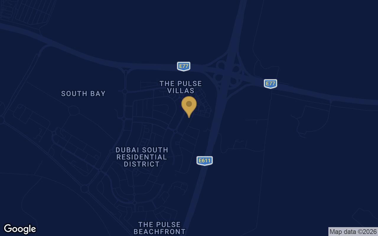 Map of Saray South Residences in Dubai South