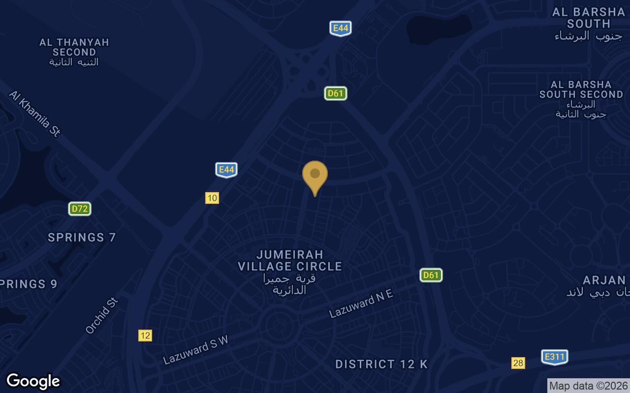 Map of Oxford Cove by Iman in JVC (Jumeirah Village Circle)