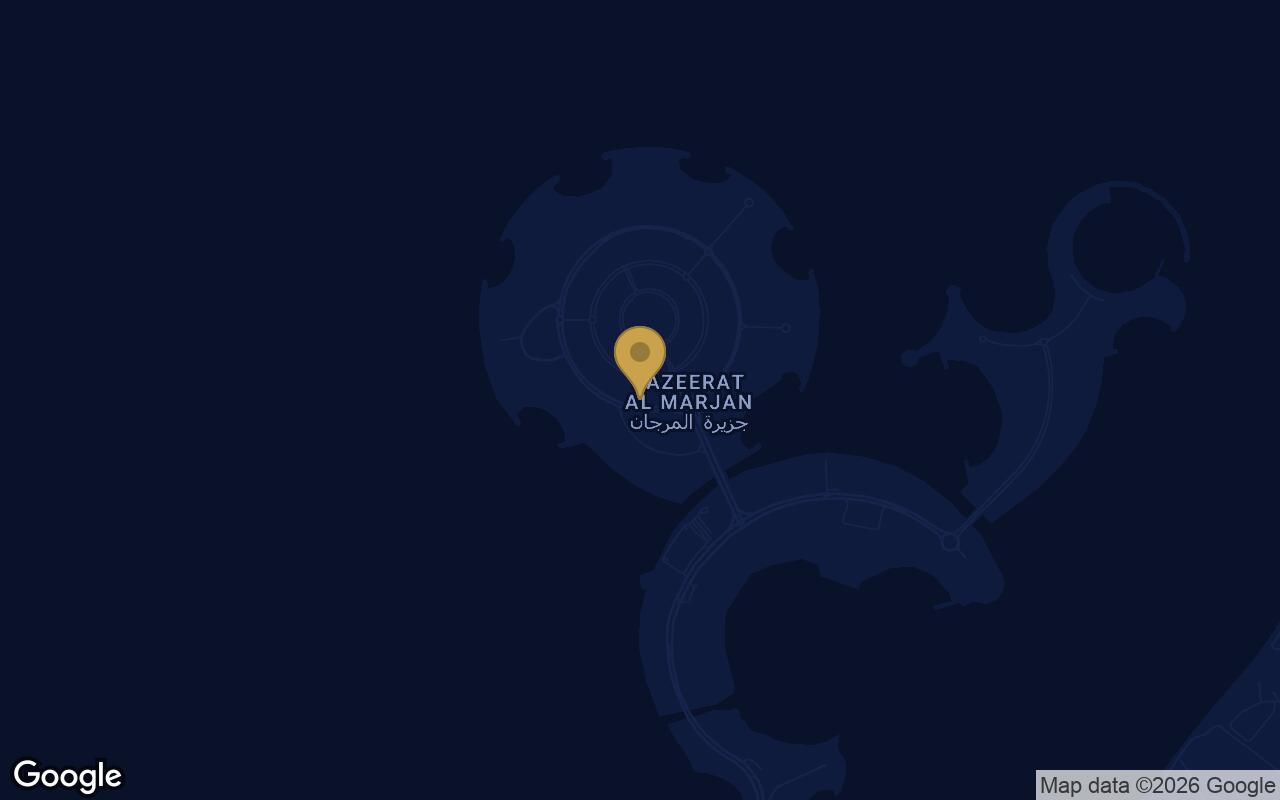 Map of Wyndham Residences Al Marjan Island in Al Marjan Island