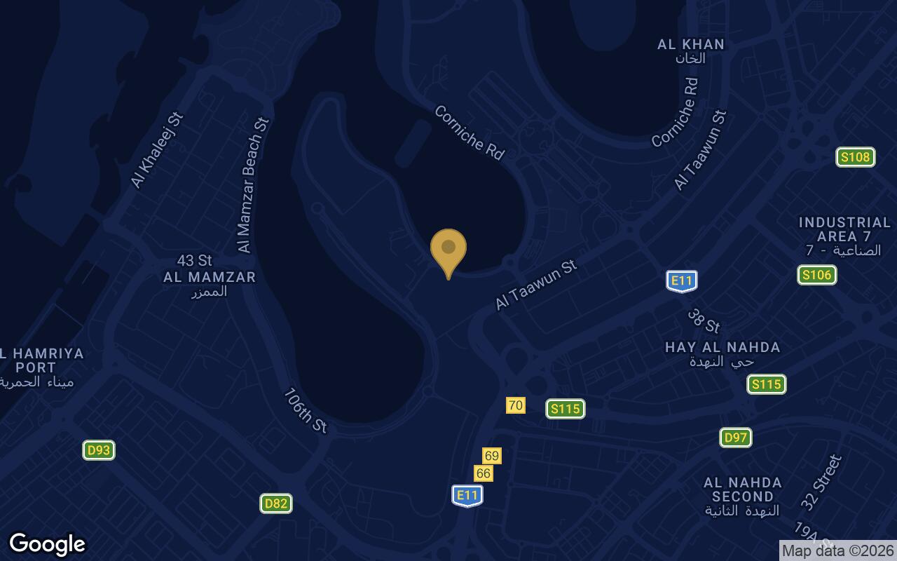 Map of Linar in Al Mamzar-1