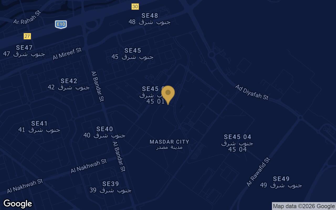Map of Bab Al Qasr Garden Residences 65 in Abu Dhabi