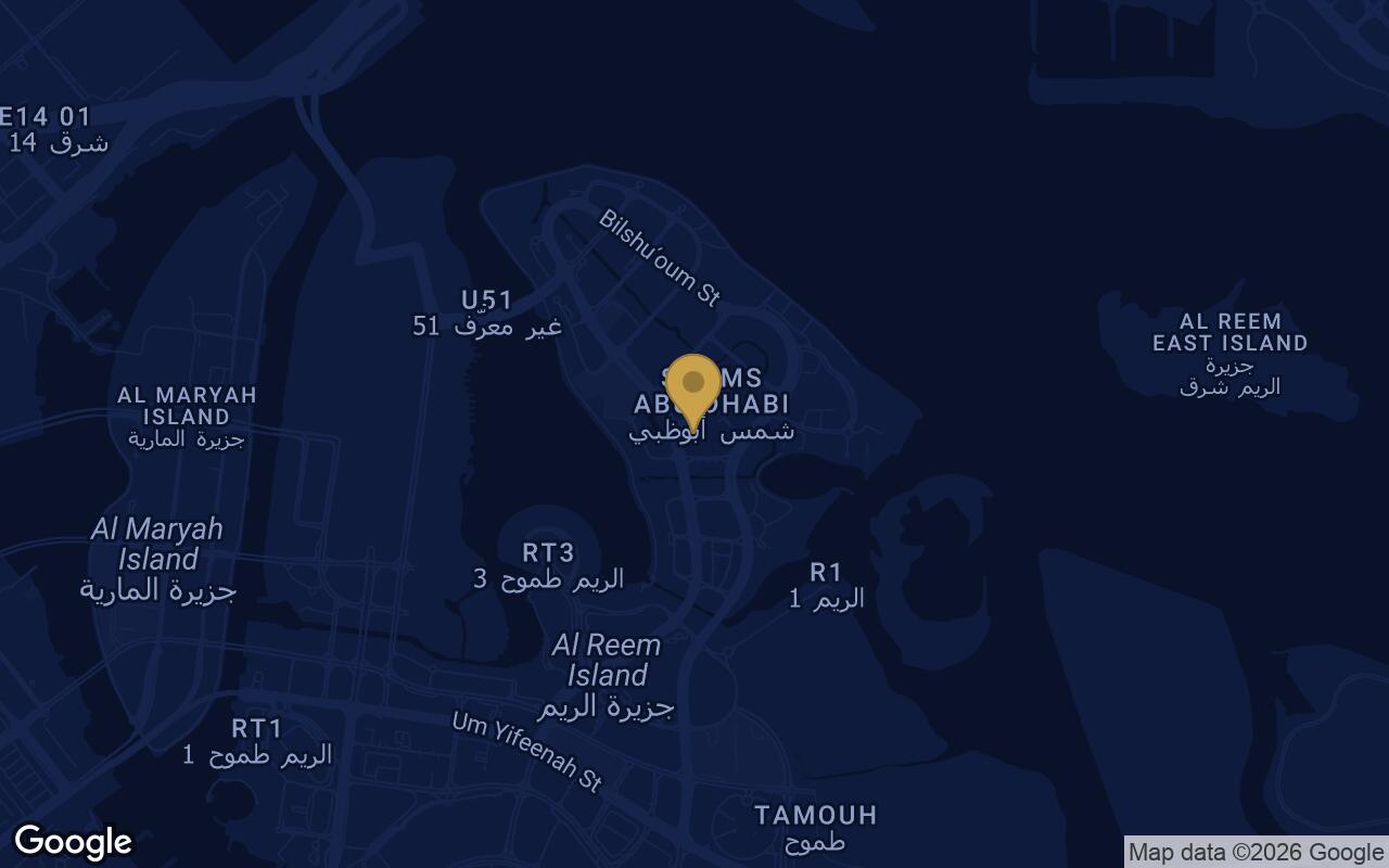Map of Flow 25 in Abu Dhabi