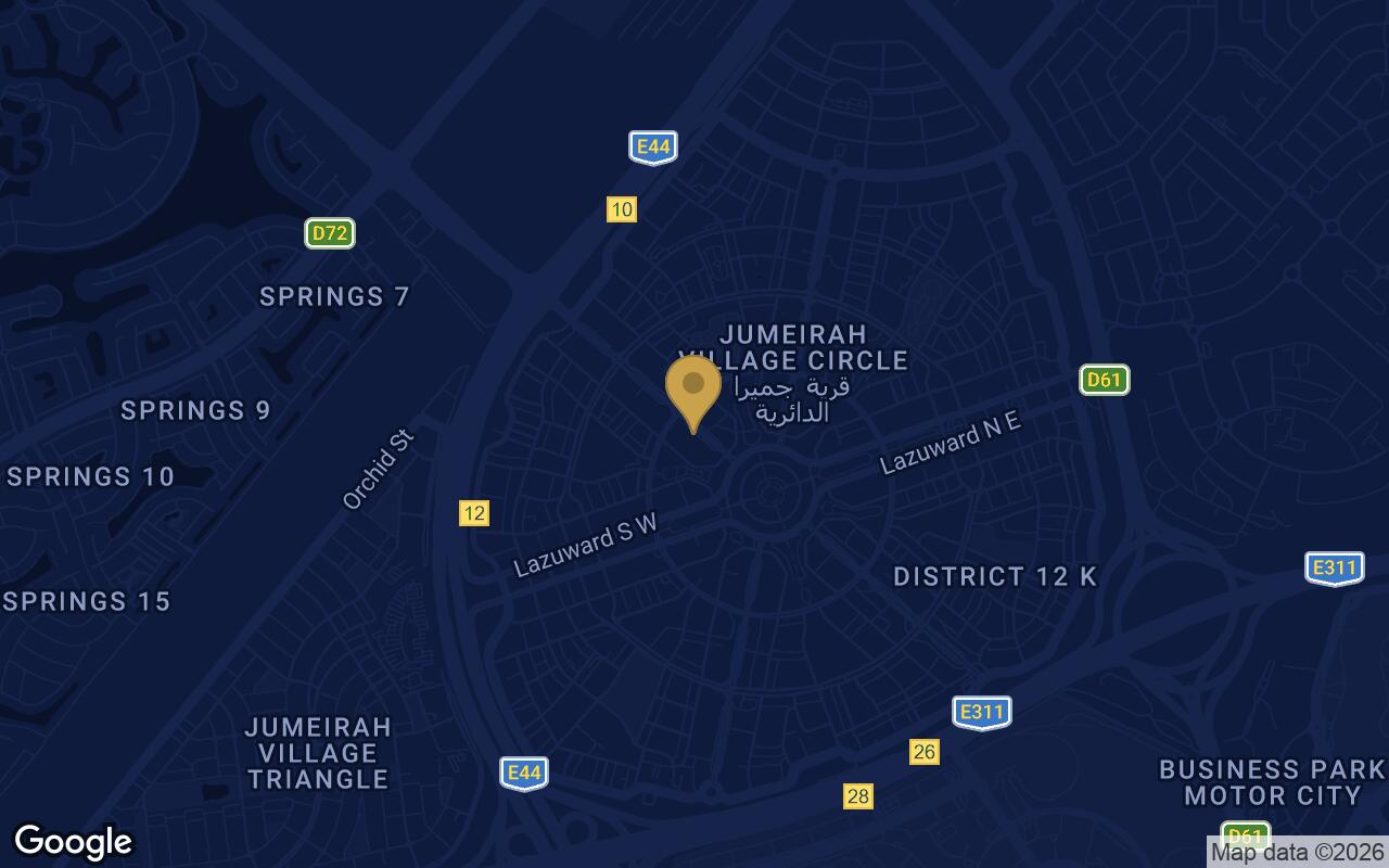 Map of Sky Harmony in JVC (Jumeirah Village Circle)