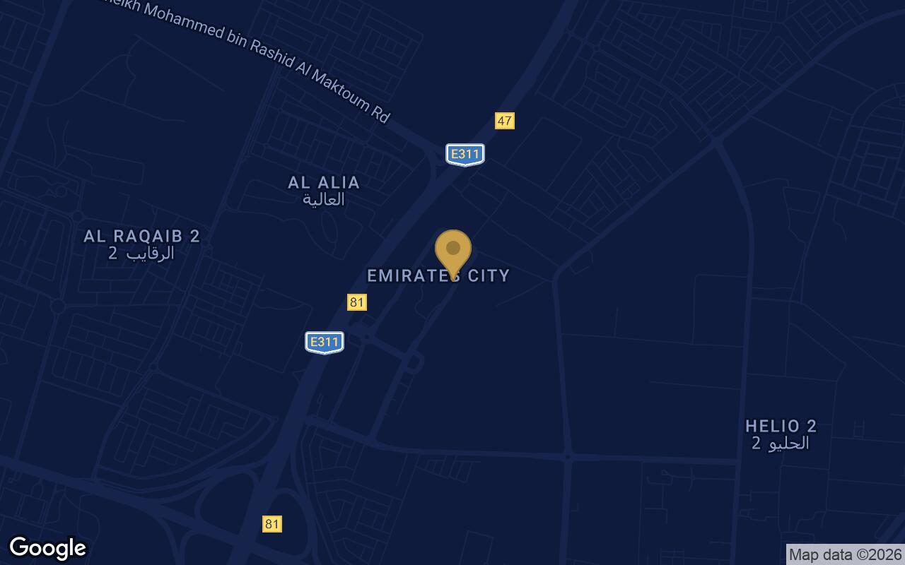Map of Azha Views Residences in Al Amerah