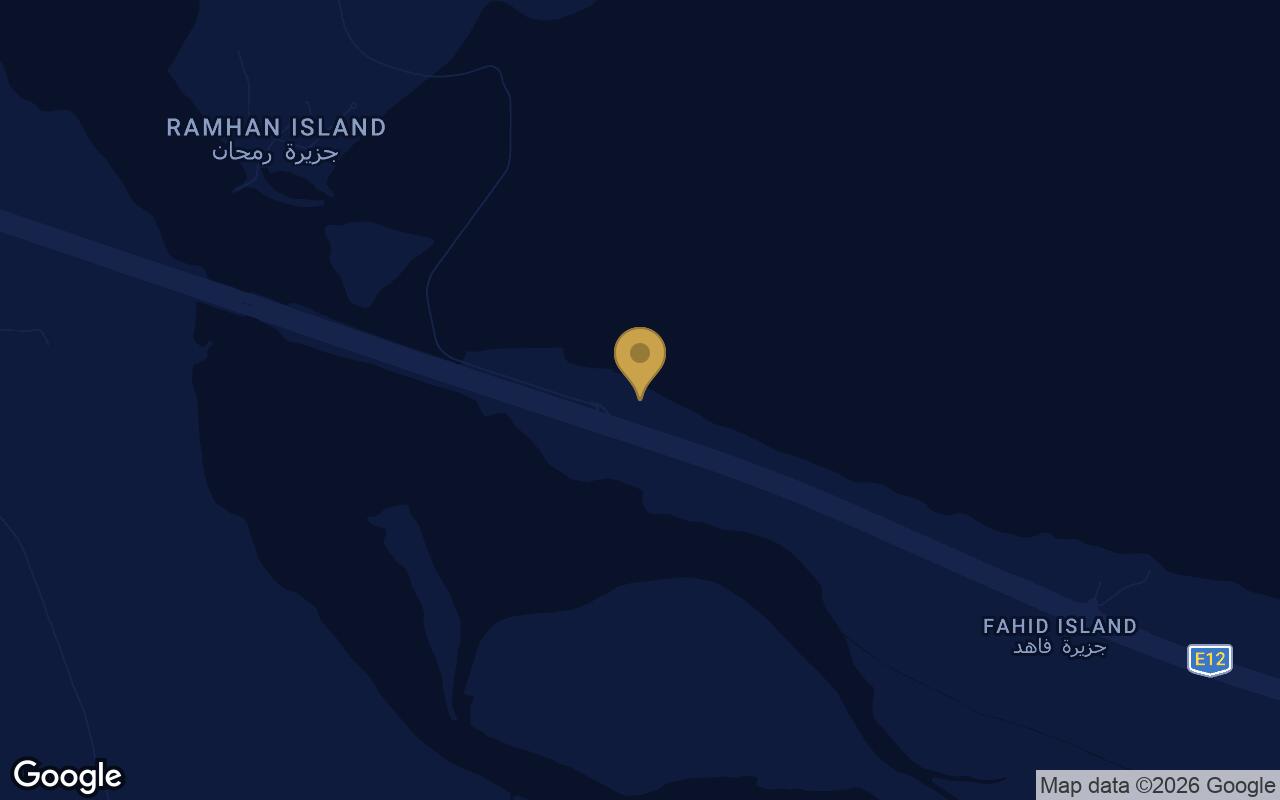 Map of Fahid Beach Residences in Abu Dhabi