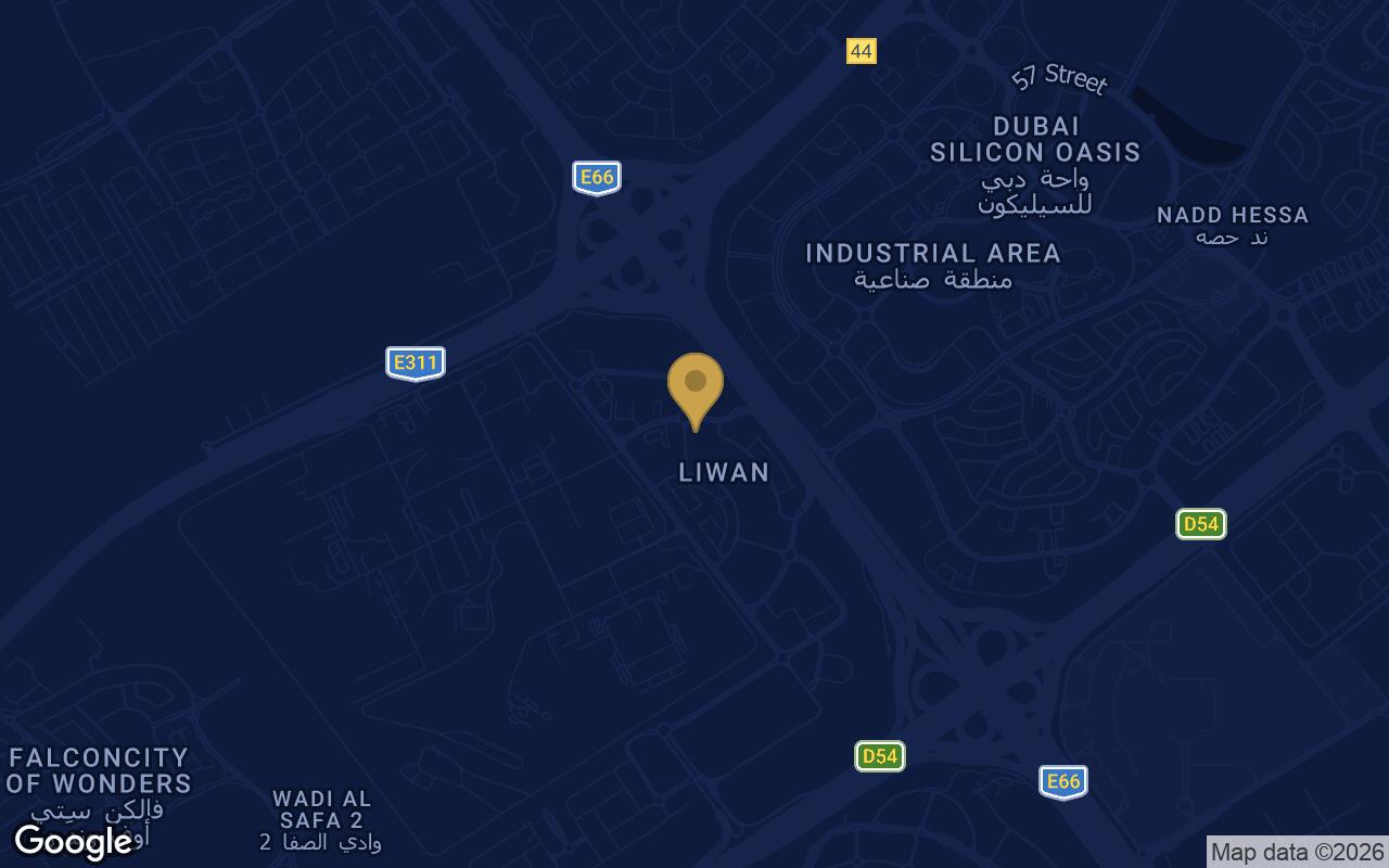 Map of Zeta in Wadi Al Safa 2