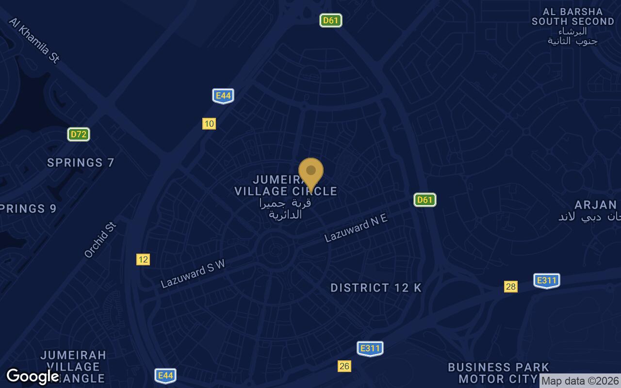 Map of Sol Terra Casa in JVC (Jumeirah Village Circle)