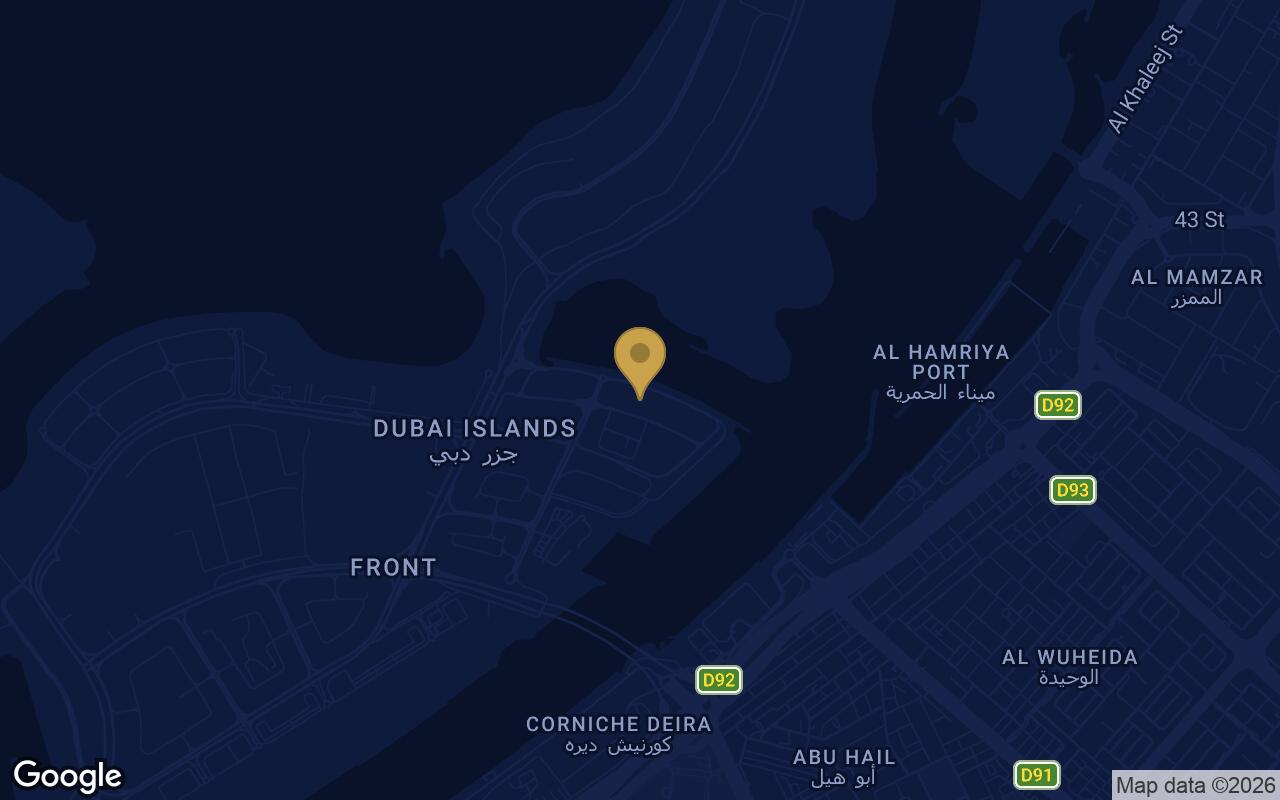 Map of Le Chateau Pietrus in Dubai Islands