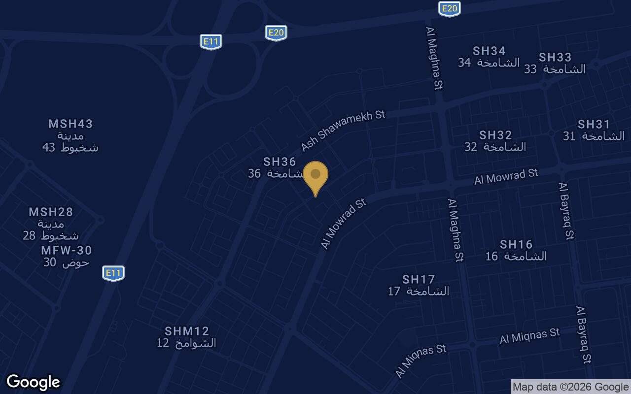 Map of Reeman Residence 01 in Abu Dhabi