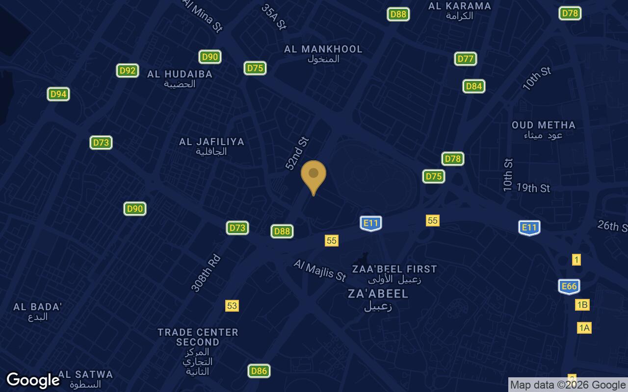 Map of Avenue Park Towers in wasl1