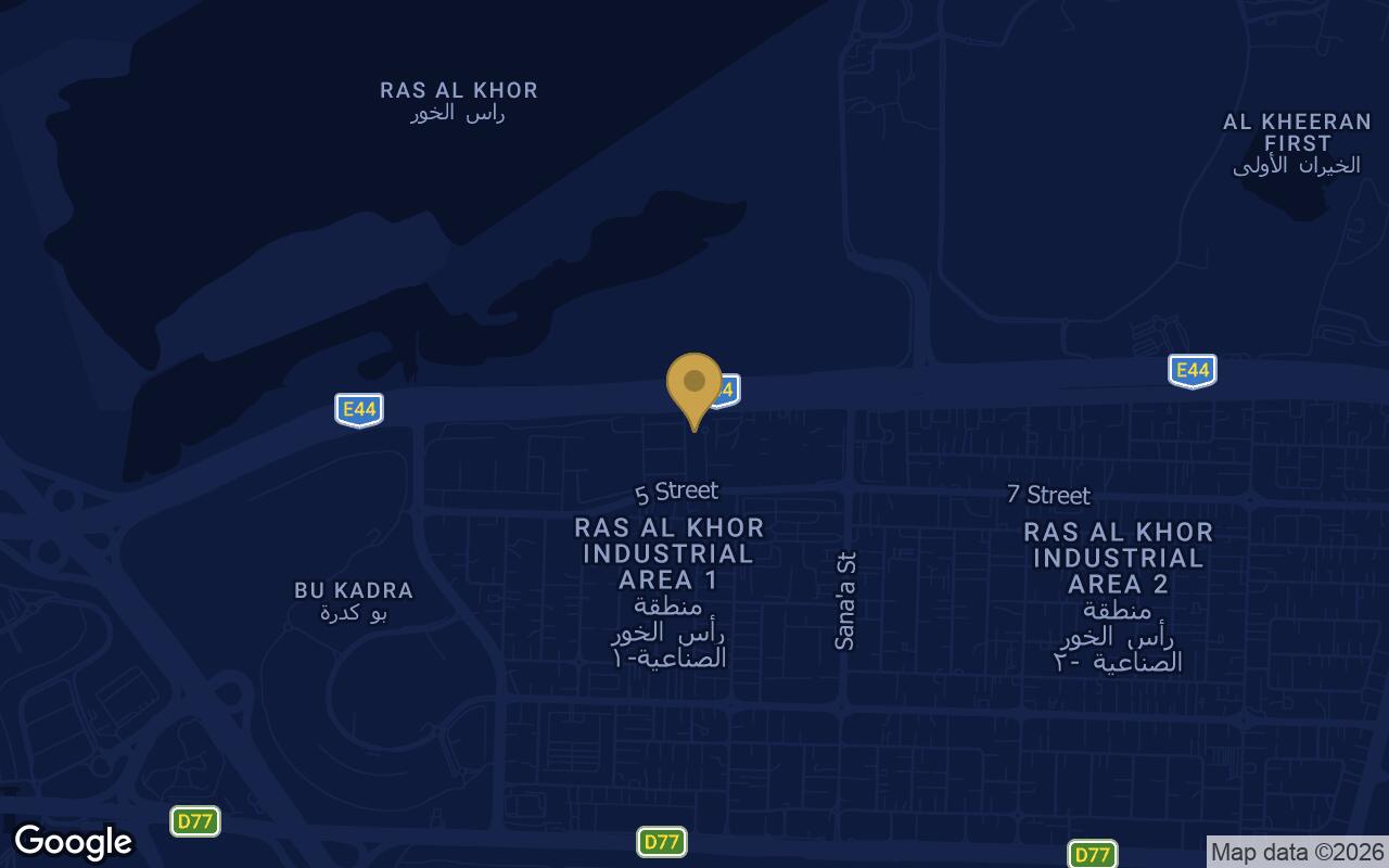 Map of The Element at Sobha One in Ras Al Khor Industrial First
