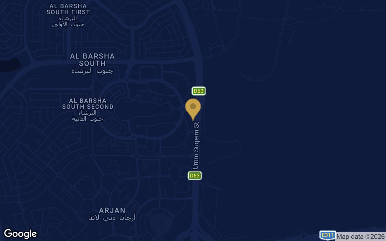 Map of Sky Hills Astra in Dubai Science Park