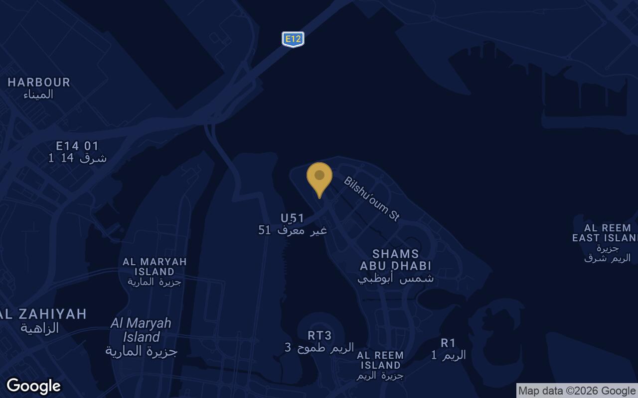 Map of Marlin 2 in Al Reem Island