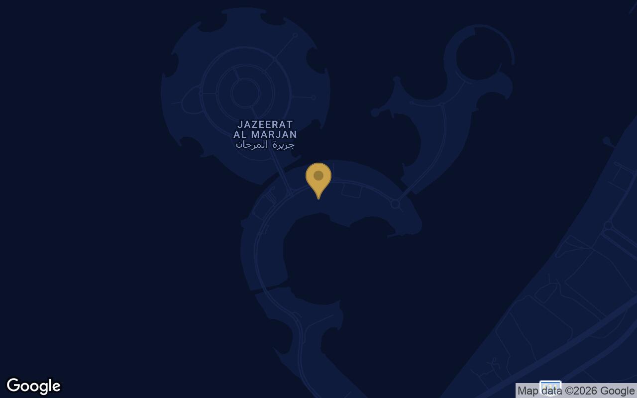 Map of Costa Mare in Al Marjan Island