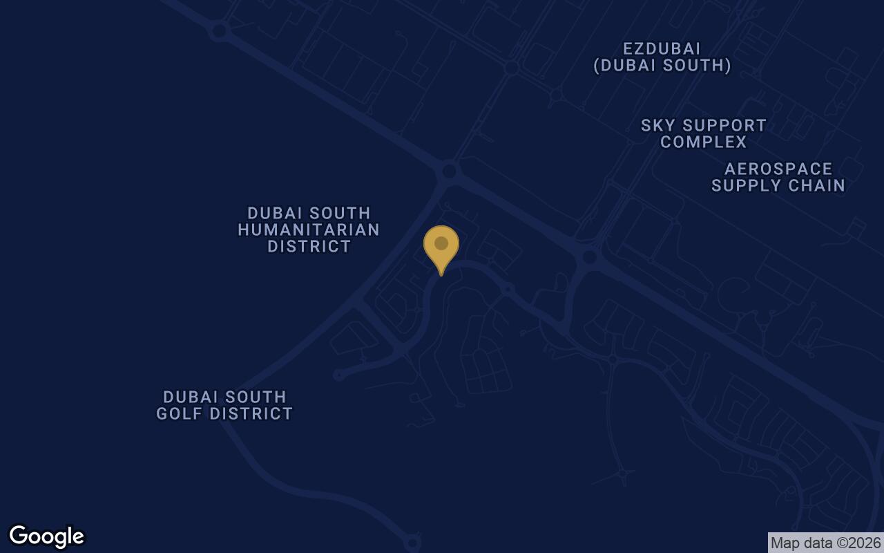 Map of Golf Meadow in Emaar South