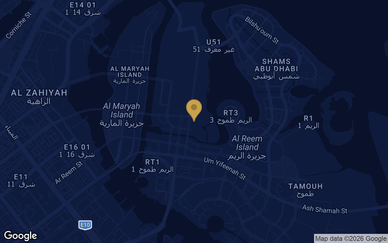 Map of The District in Al Reem Island