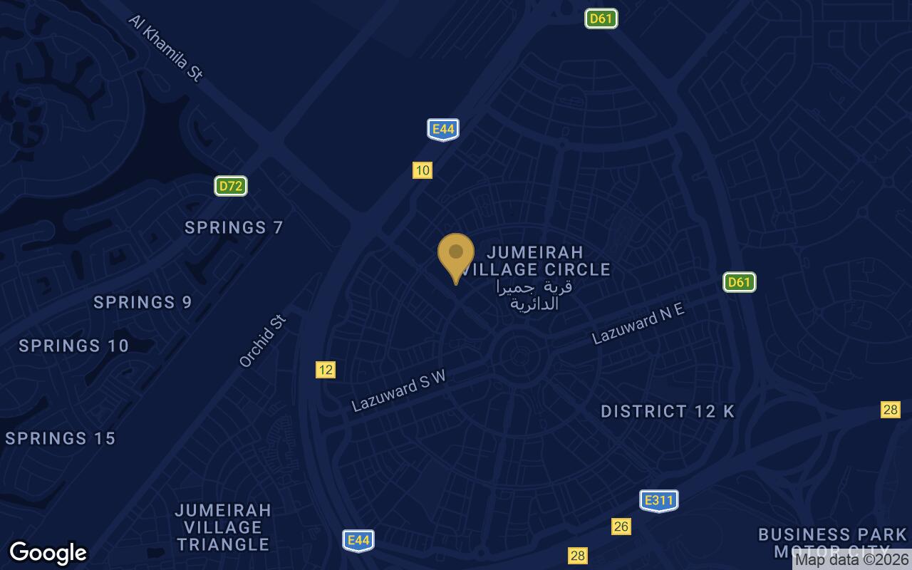 Map of Floarea Skies in JVC (Jumeirah Village Circle)