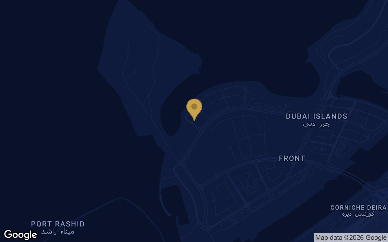 Map of Villa Del Gavi in Dubai Islands