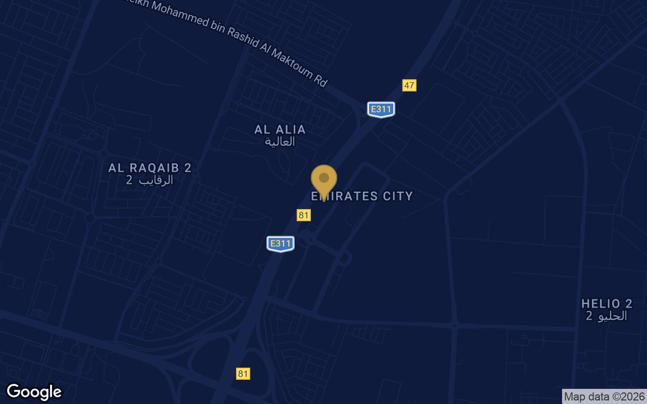 Map of Sky Gardens Tower in Al Heliow