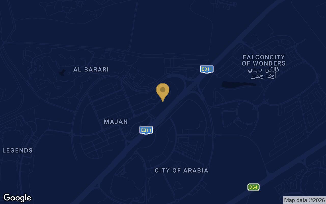 Map of Samana Barari Heights in Majan