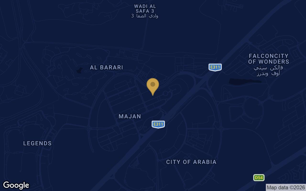 Map of Lazord  Phases 1 and 2 in Majan