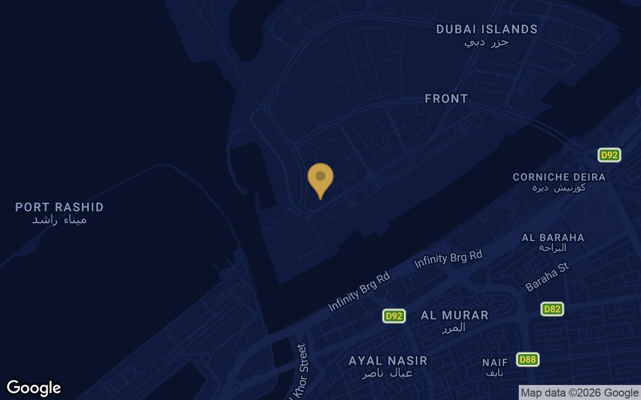 Map of Wynwood in Dubai Islands