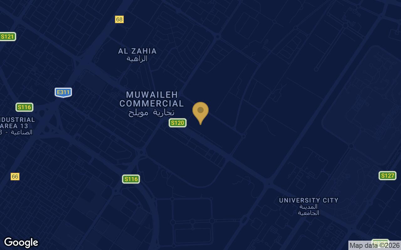 Map of Al Mamsha Hamsa in Muwailih Commercial
