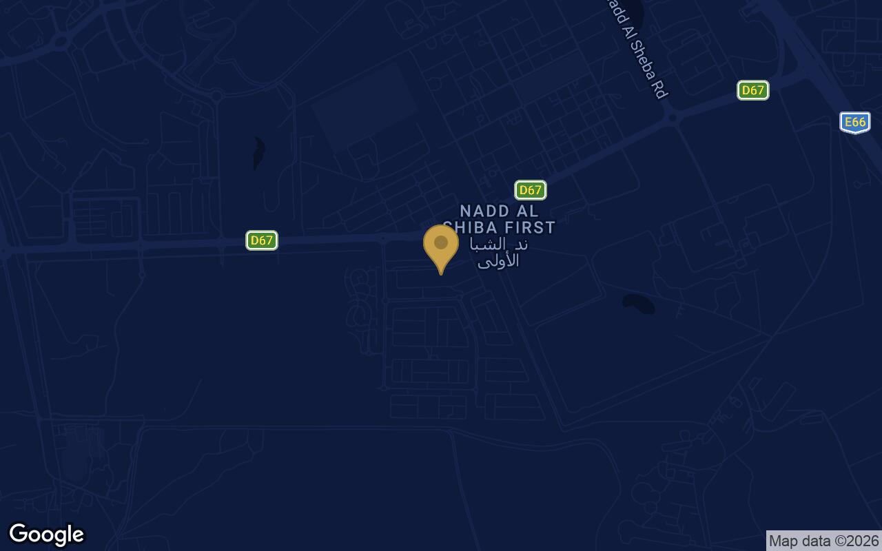 Map of La Vue in Nad Al Sheba
