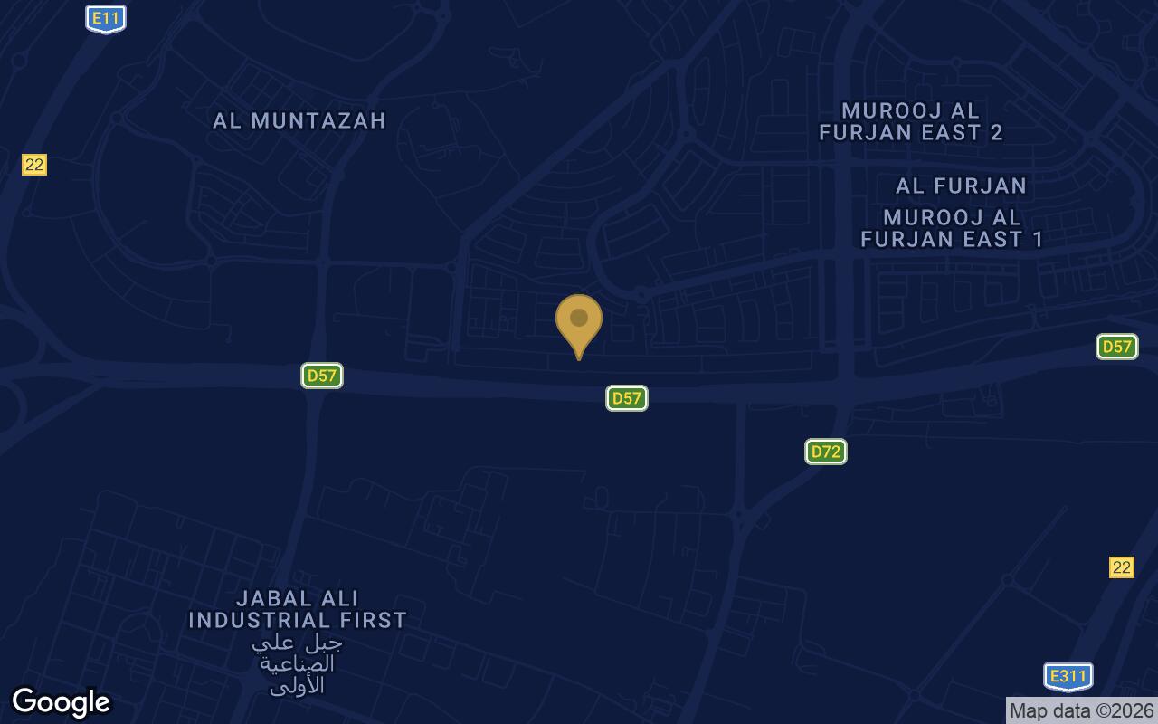 Map of La Cle in Al Furjan