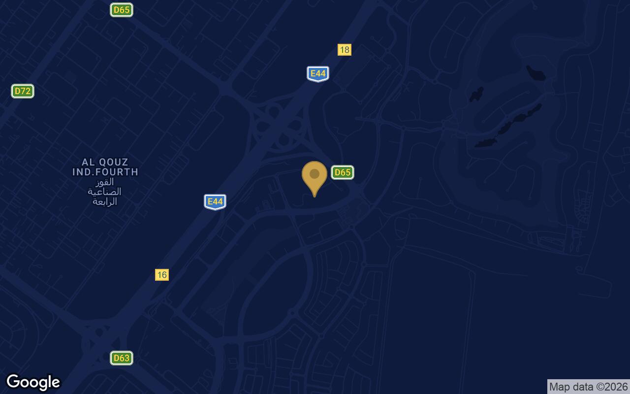 Map of Vida Residences Hillside in Dubai Hills