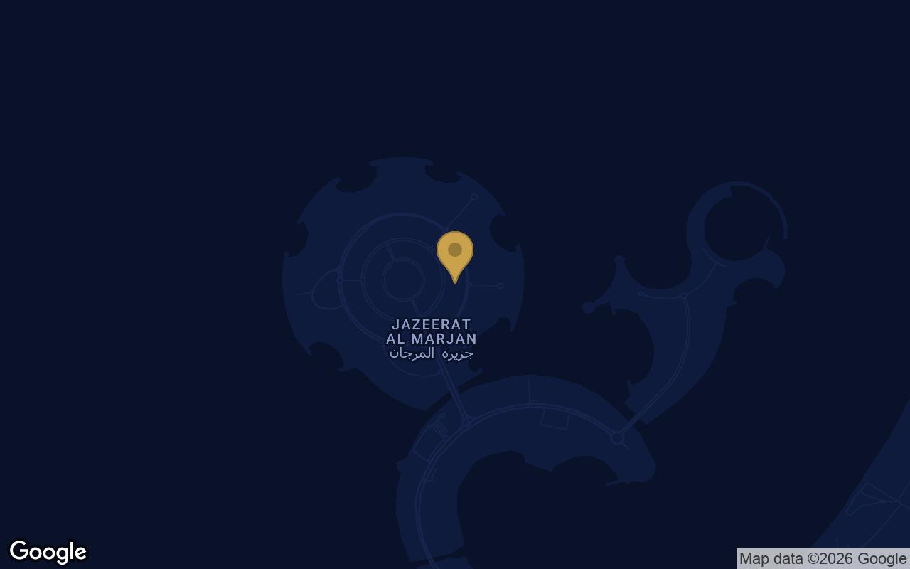 Map of Acacia in Al Marjan Island