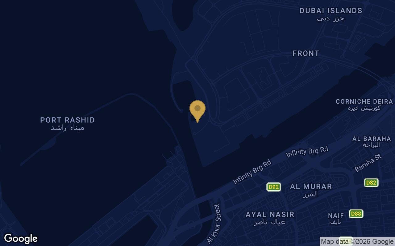 Map of Do Hotels and Residences in Dubai Islands