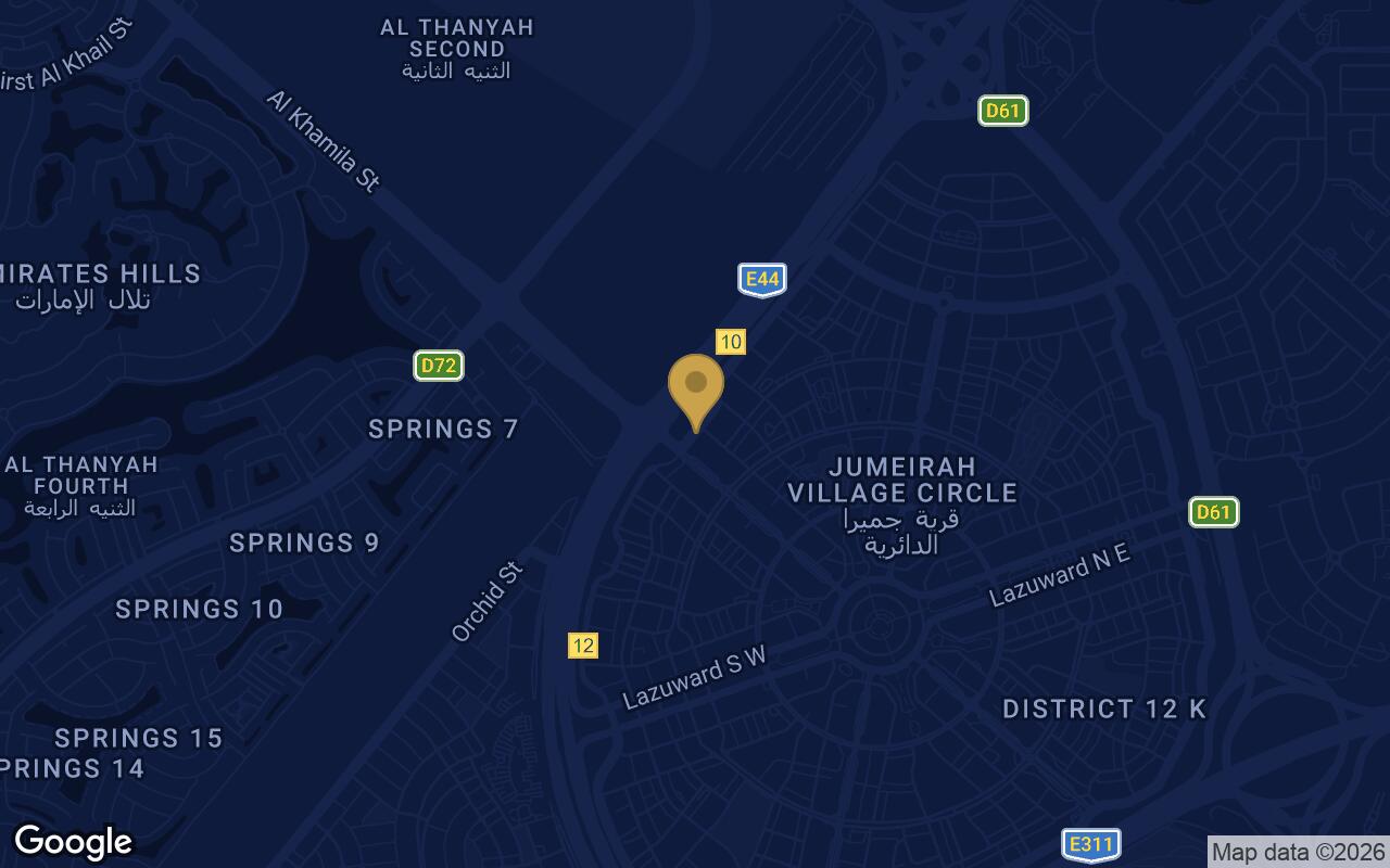 Map of ALTA V1EW in JVC (Jumeirah Village Circle)