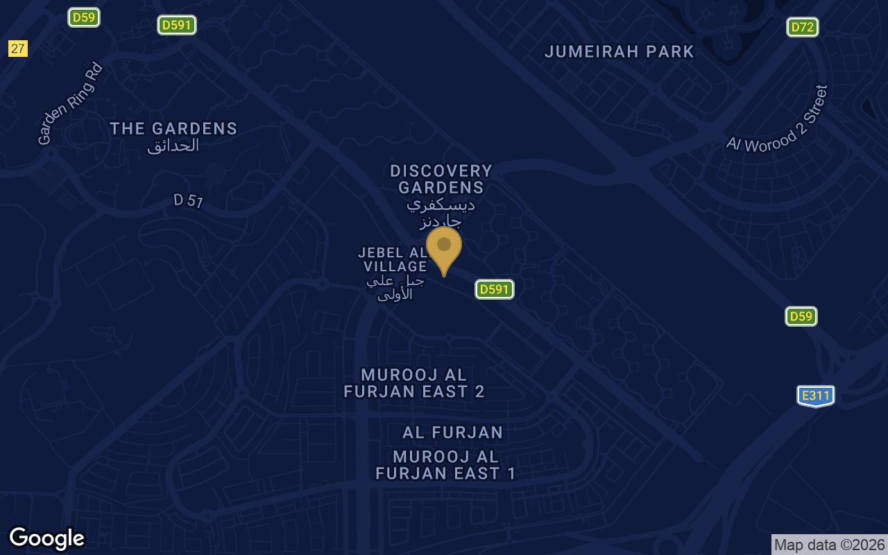 Map of Azizi Ameer in Al Furjan