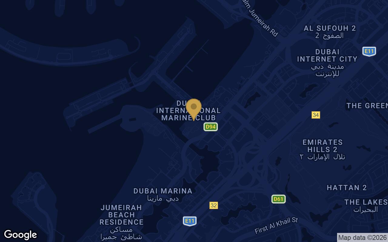 Map of SeaHaven Tower A in Dubai Marina