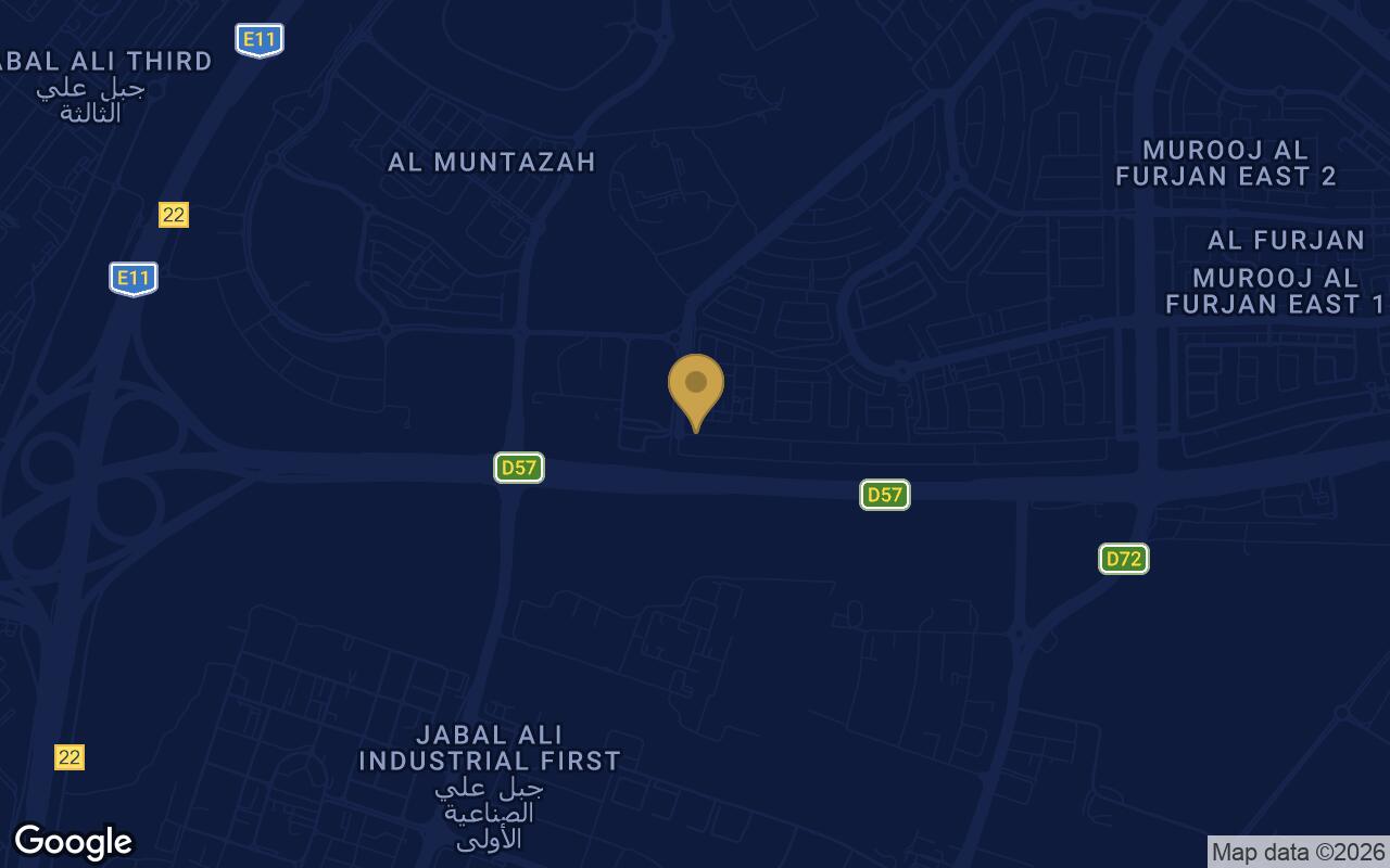 Map of Azizi Sakandar in Al Furjan