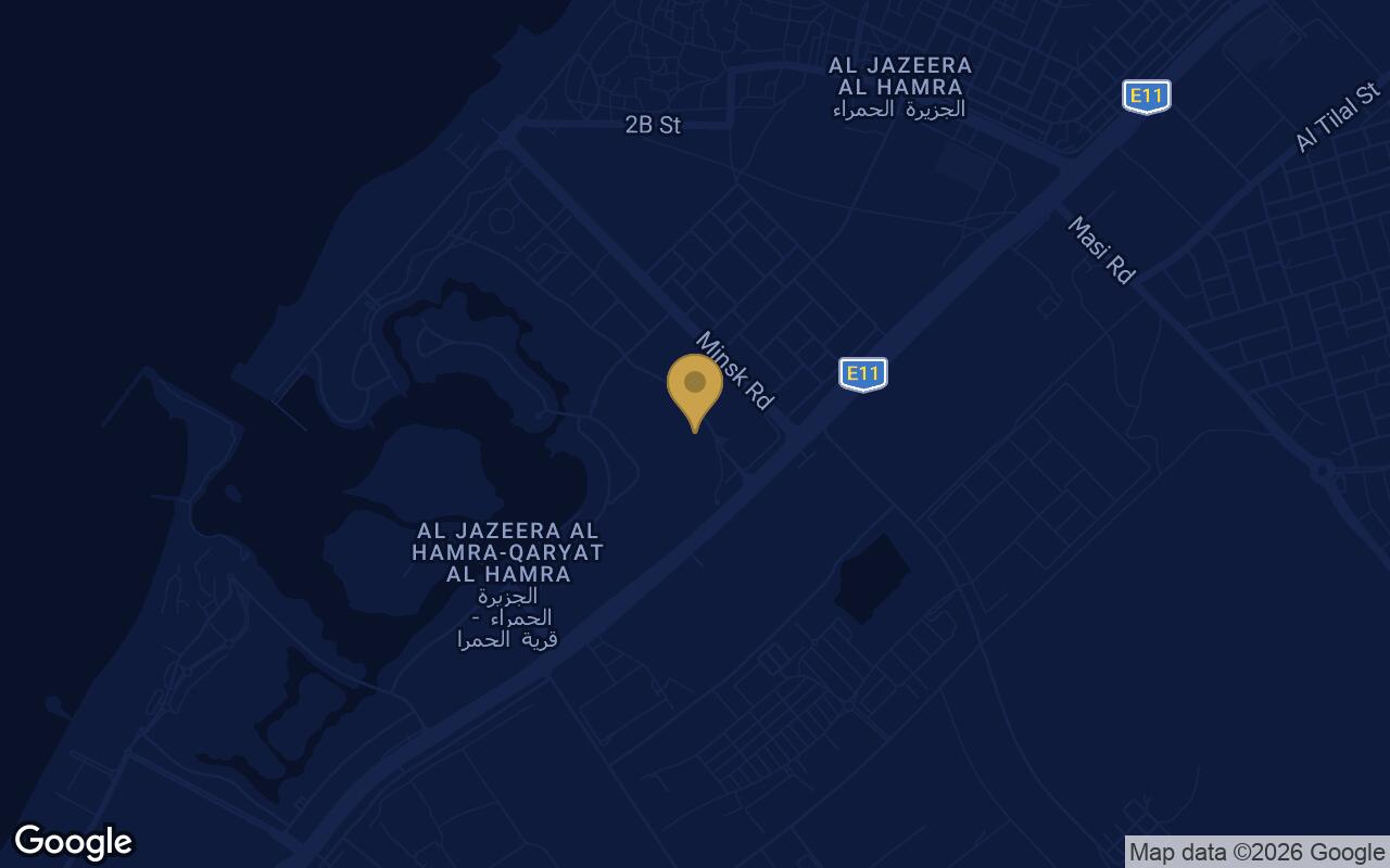Map of Al Hamra Greens in Al Hamra Village