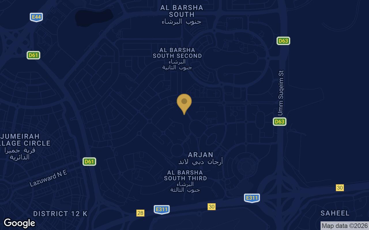 Map of Ashley Hills in Al Barshaa South First