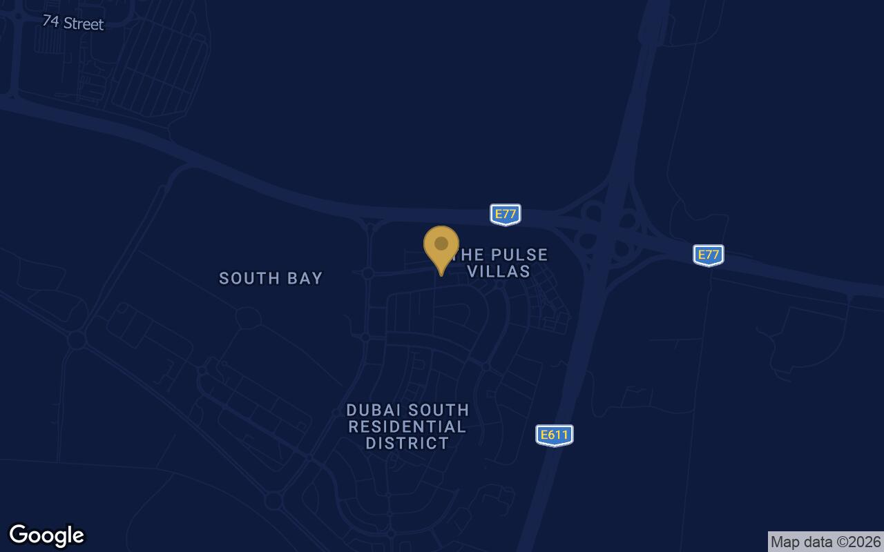 Map of Oasis Residences in Dubai South