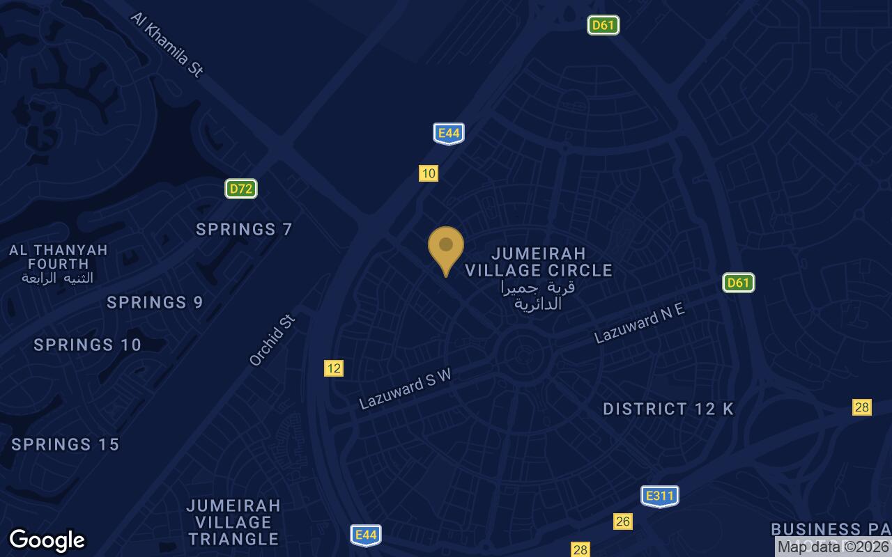 Map of Pearl House IV in JVC (Jumeirah Village Circle)