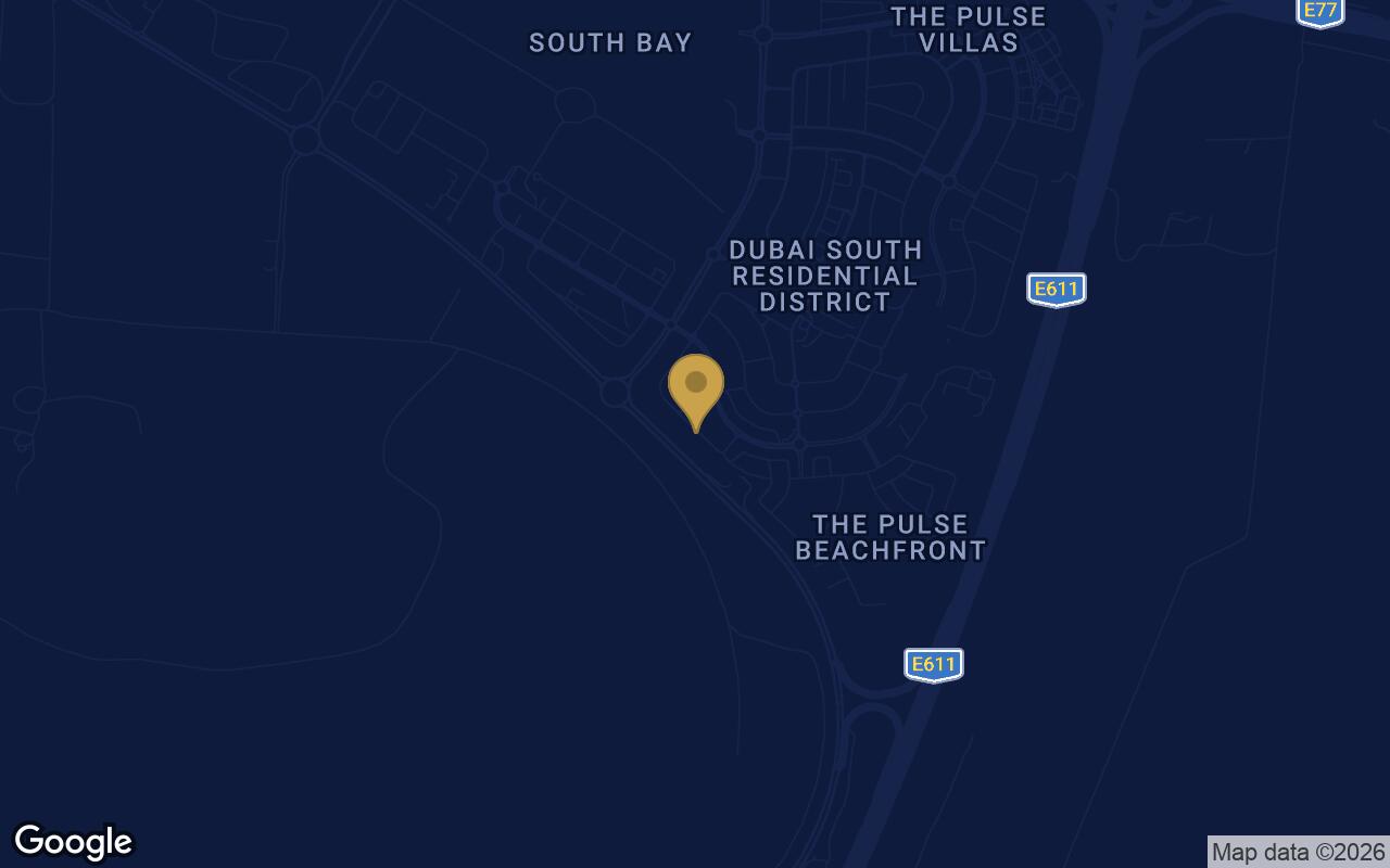 Map of Cresswell Views in Dubai South