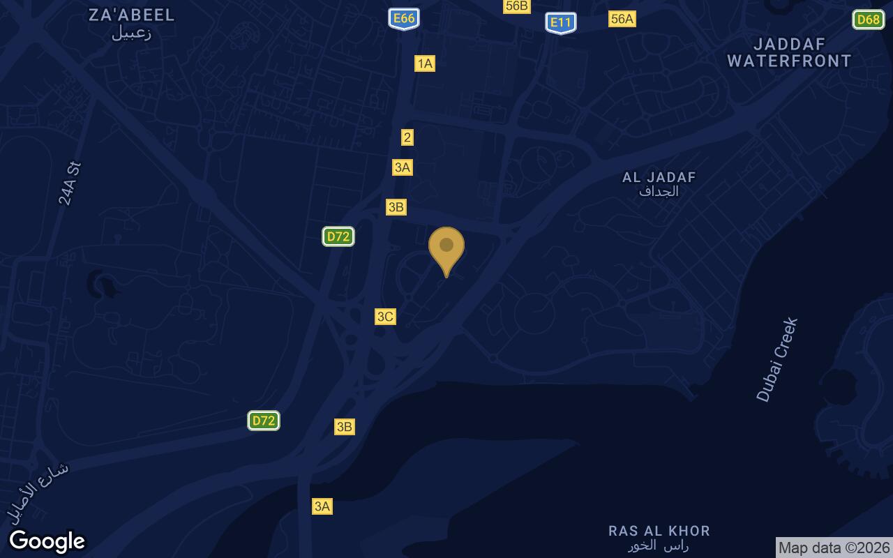 Map of Ramada Residences by Wyndham in Al Jadaf