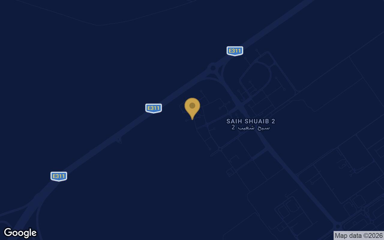 Map of Al Haseen Residences 4 in Saih Shuaib (II)