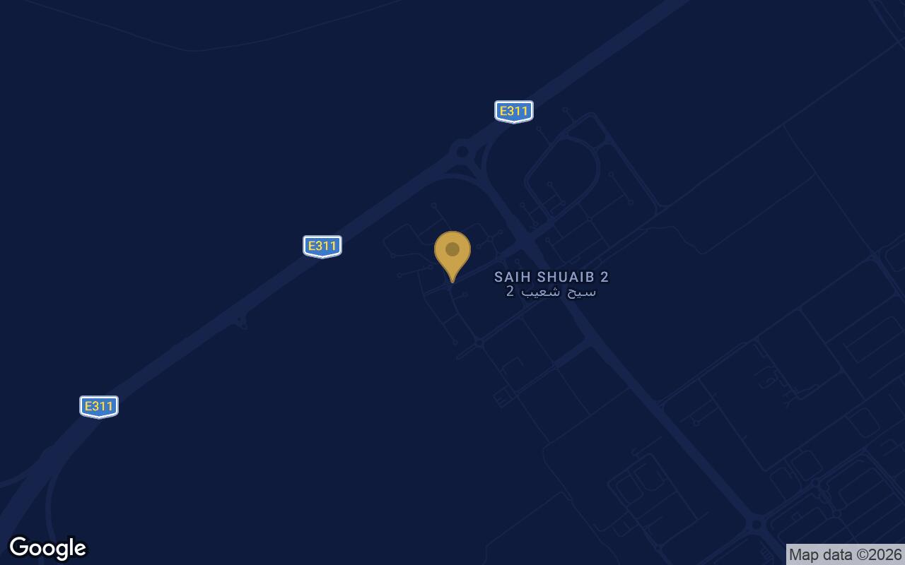 Map of Al Haseen Residences 5 in Saih Shuaib (II)