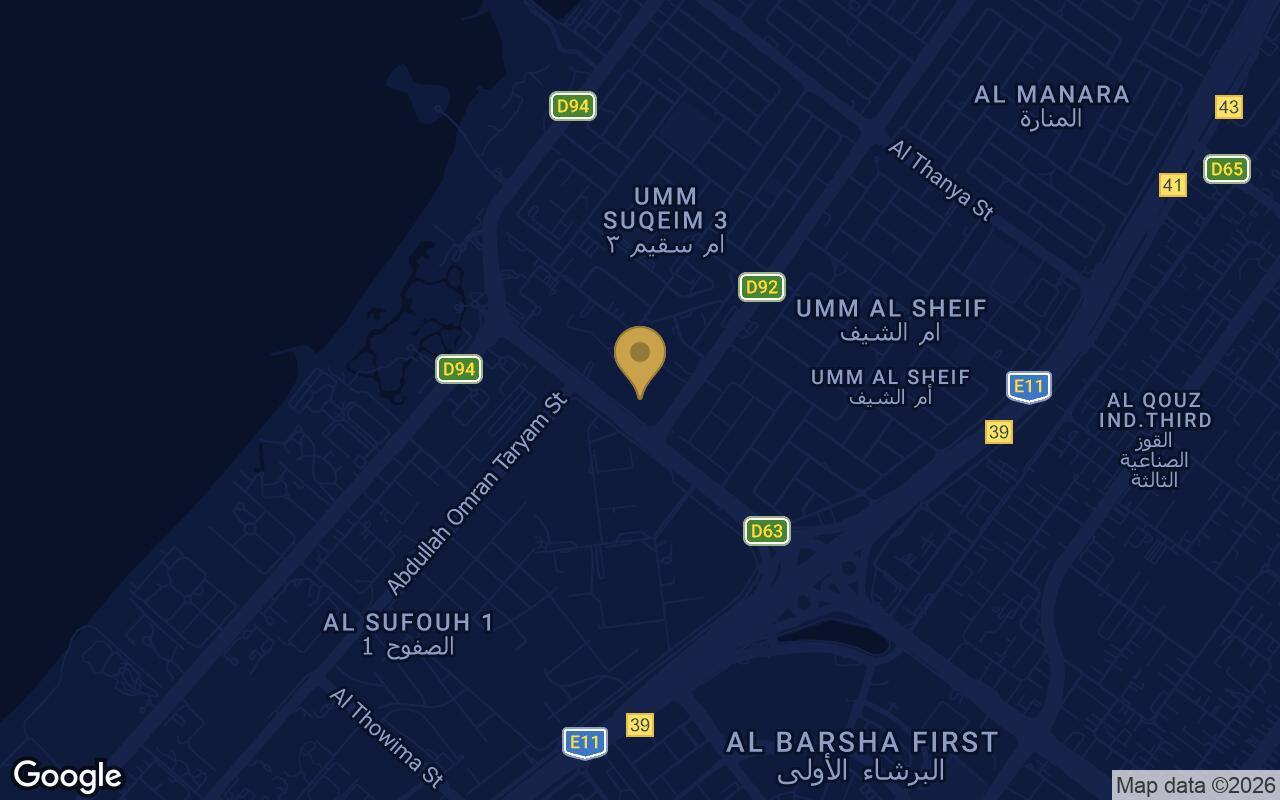 Map of Nourelle in Madinat Jumeirah Living