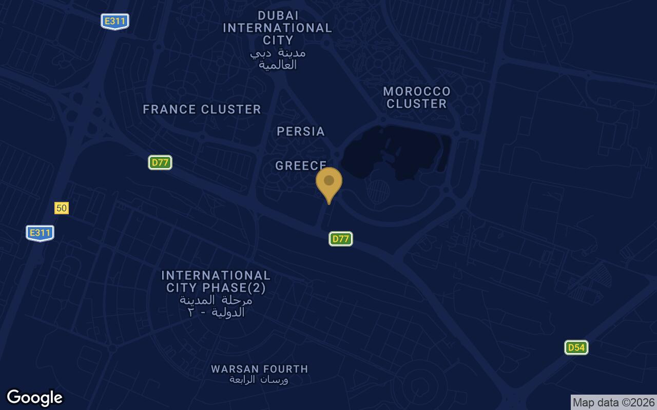 Map of Coventry Twins in Al Warsan First