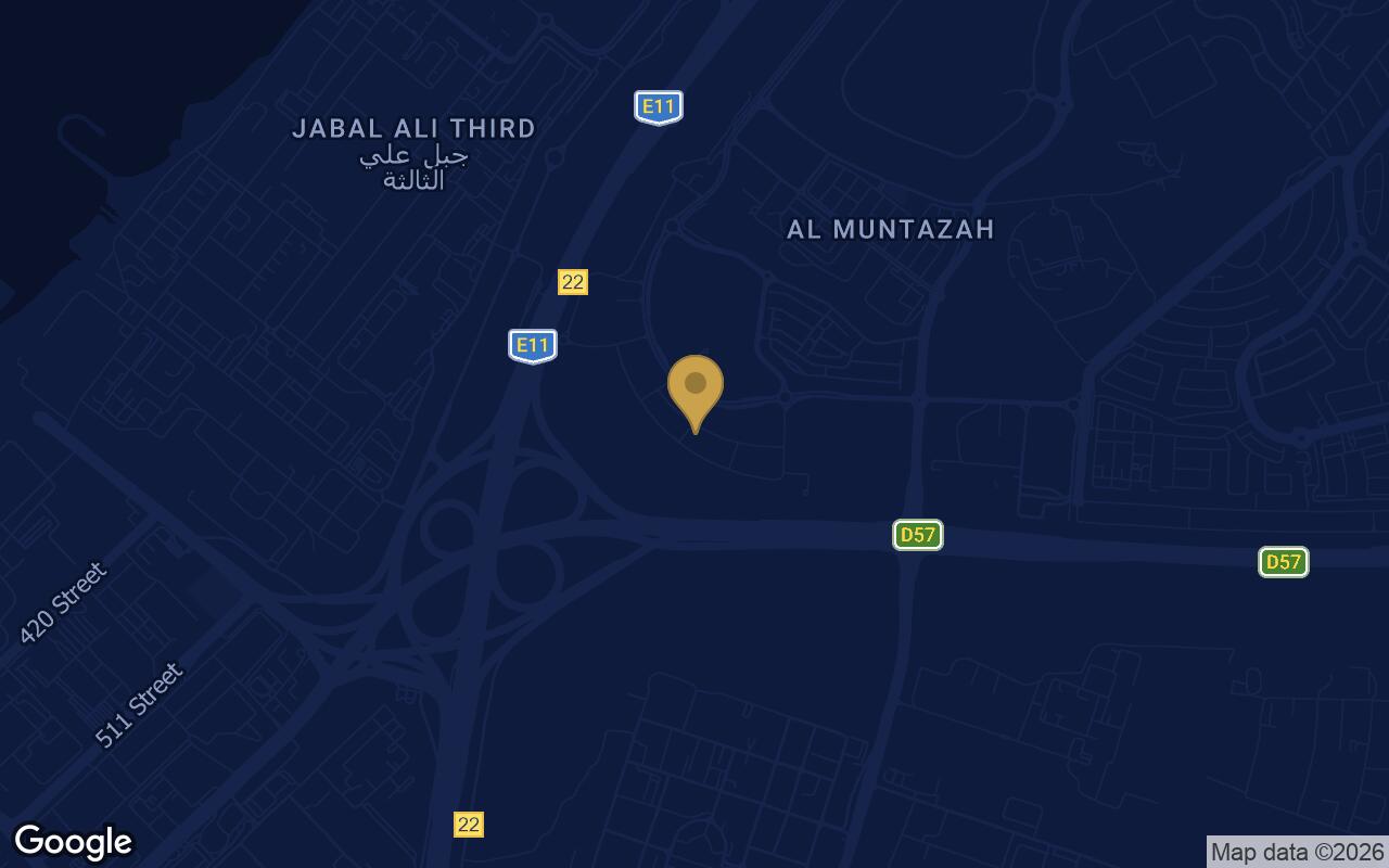 Map of The Collection at Taiyo in Jabal Ali First