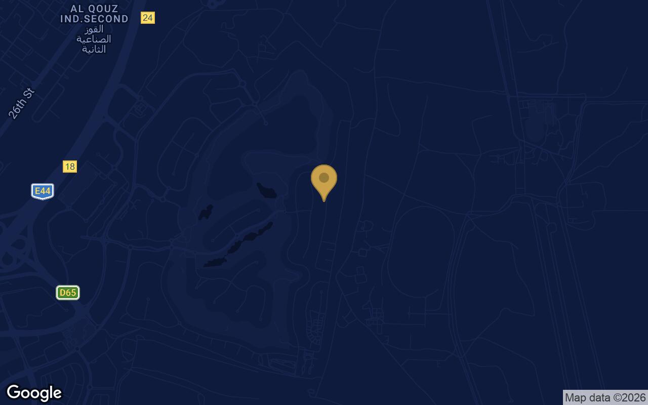 Map of Palace Residences Hillside in Dubai Hills